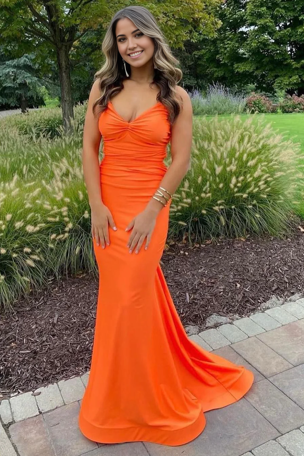 Mermaid Sweetheart formal dresses evening gowns Prom Dress With Corset Back